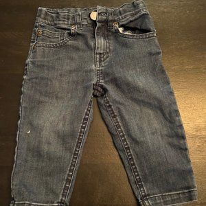 Monica + Andy dark skinny jeans, 12-18 Months